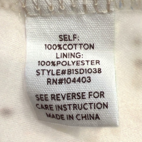 Moon River floral babydoll mini dress size medium - Picture 6 of 6